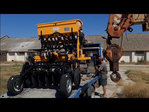 Видео: Купил новую сеялку! Вариаторная Омичка для прямого посева!