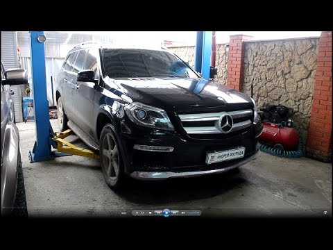 Видео: Замена переднего правого ШРУС на Mercedes GLS 500  Мерседес Бенц X166 2014 года