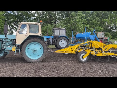 Видео: ❗️ЮМЗ ПРЕ❗️❗️Сіємо Сою ЮМЗи в Роботі Культиватор Генерал 4 метри із ЮМЗ 6 МТЗ 892 Сівалка Ремсинтез