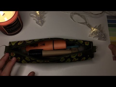 Видео: АСМР// разберу пенал// покажу канцелярию✏️