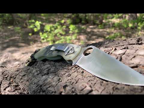 Видео: Легендарный Spyderco за КОПЕЙКИ?! Русско-Китайский SteelClaw Боец-3!