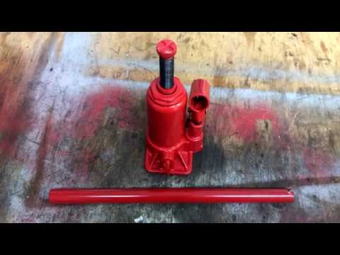 Видео: Восстановление китайского гидравлического домкрата. ( Hydraulic jack restoration. )