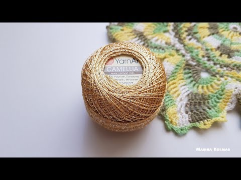 Видео: Обзор пряжи YarnArt Camellia. Куда её можно применить.