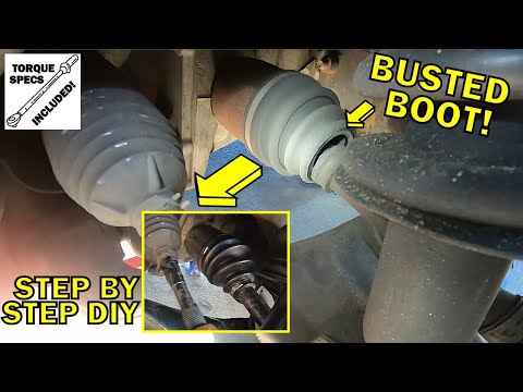 Видео: Замена передней оси Nissan Pathfinder 4WD 4.0L (со стороны водителя) 2005-2012 гг.