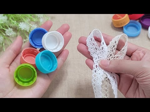 Видео: Секрет моей бабушки! Я делаю МНОГО и ПРОДАЮ их все! Невероятная идея с крышкой от бутылки с водой
