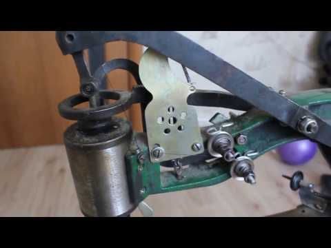 Видео: Швейная машинка для кожи, кож  зама, брезента "Версаль"