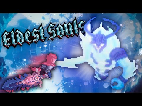 Видео: Очень сложный ледяной босс // Eldest Souls #2