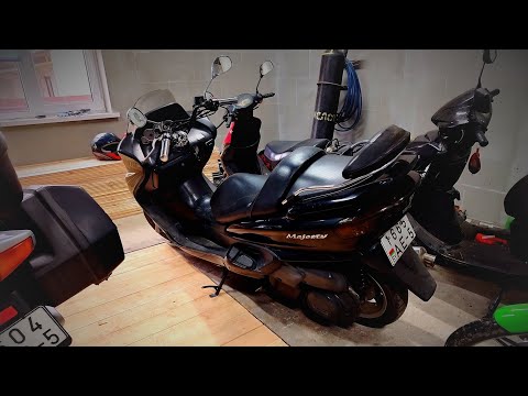 Видео: Продажа YAMAHA MAJESTY 250 /2003 год