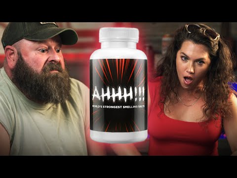 Видео: Готовы перевернуть столы, пробуя самые сильные в мире нюхательные соли