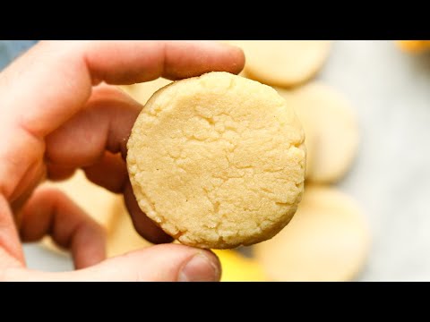 Видео: Кето-лимонное печенье, всего 1 г чистого углевода