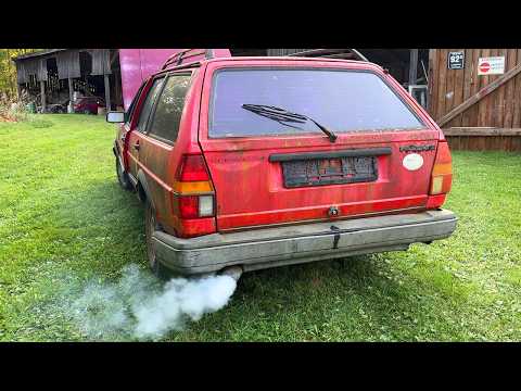 Видео: Запуск VW Passat B2 + Тест-драйв