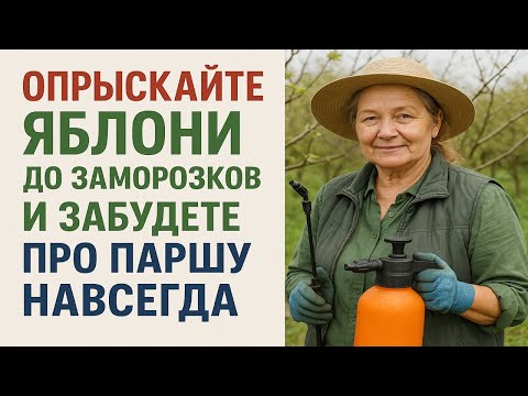 Видео: Чем обработать яблони осенью, чтобы не болели весной- пошаговый план для дачников