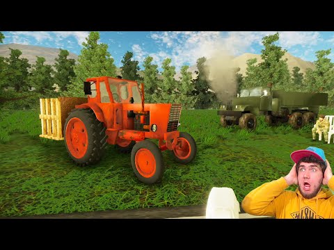 Видео: САМЫЙ ЛУЧШИЙ СИМУЛЯТОР ДЕРЕВНИ - КРУЧЕ Farming Simulator 22