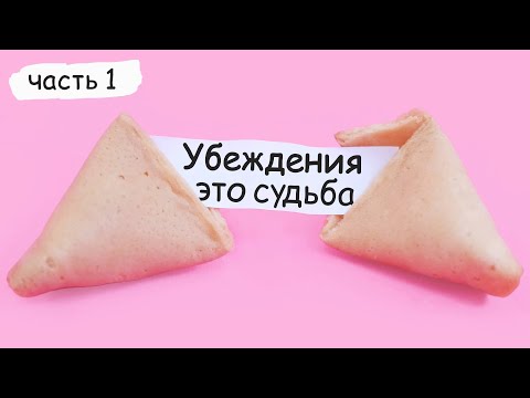 Видео: УБЕЖДЕНИЯ, ЭТО НАША СУДЬБА  часть 1