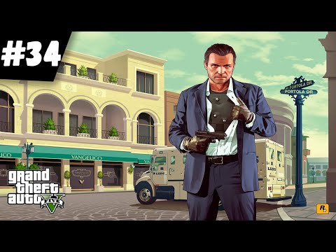 Видео: Прохождение Grand Theft Auto V (GTA 5) — Часть 34: Ограбление "Мерриуэзер" — Морская авантюра