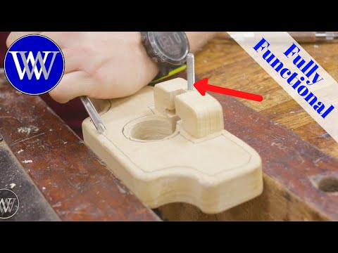 Видео: Как сделать полнофункциональный фрезерный рубанок