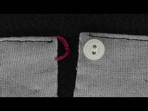 Видео: Как сделать петлю из нитки