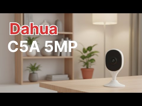 Видео: IP відеокамера Dahua DH-C5A 5МП Wi-Fi