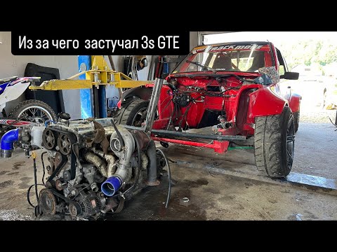 Видео: ВСКРЫЛИ МОТОР А ТАМ…ТУРБО ОКА 3s GTE