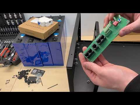 Видео: Збірка корпусу 16S 48V під комірки LiFePO₄ (літій-залізо-фосфат)