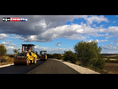 Видео: (25.10.25) 3/3 Шофиране по път III-305 от п.в.Дерманци на Ам Хемус до гр. Плевен (50км) #eyefromsky