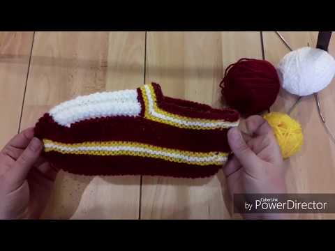 Видео: Красивые следки спицами, за один вечер.