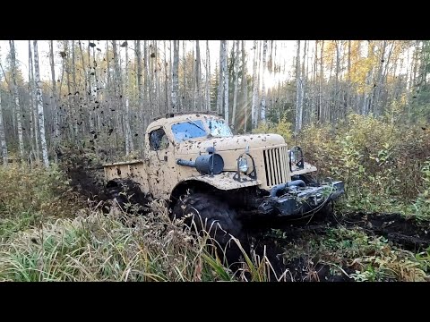 Видео: Ремонт Лесоруба с V8 7.4л. и лютый маршрут с ГАЗ-66 на арочных колесах!