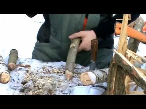 Видео: Тест 2 Fallkniven F1 vs Булат от И. Пампуха