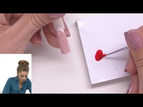 Видео: Рисуем «улыбку» на типсе | Анастасия Лукша | Маникюр