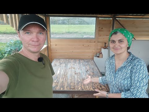 Видео: Супер стол в беседку. Вяжем лук. 