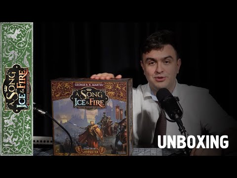 Видео: UNBOXING| Стартер Ланнистеров | A SONG ICE AND FIRE