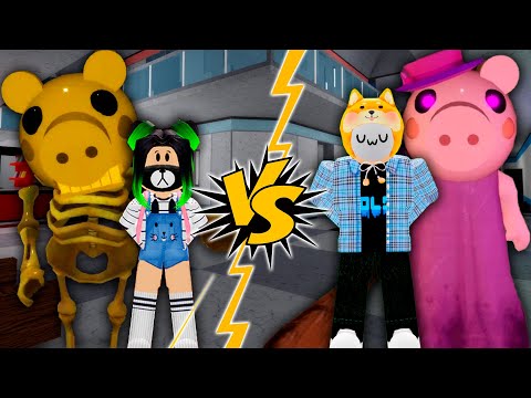 Видео: СВИНАЯ ДУЭЛЬ С ЙОШИ! Roblox Piggy