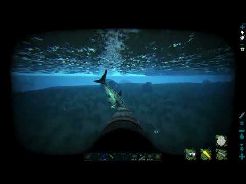 Видео: Ark:Survival Evolved / Первый, пробный тенегрив. Охота на скальных дрейков)