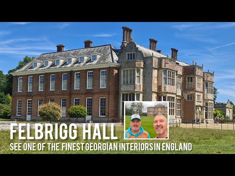Видео: ФЕЛБРИГГ-ХОЛЛ В АНГЛИИ — дом якобинской эпохи с неожиданно великолепным интерьером в георгианском...