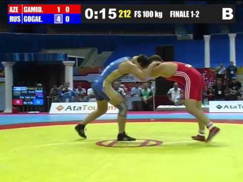 Видео: 100 кг Георгий Гогаев   Саид Гамидов