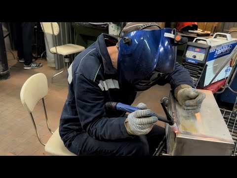 Видео: Как я варю нержавейку?