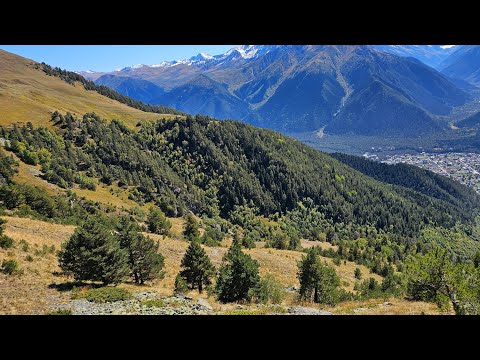 Видео: Архыз, поход на Баритовый водопад 24.09.25. Поднялся на 2650м. 😮