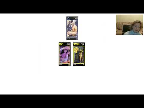 Видео: таро Манара - арканы Звезда и Луна