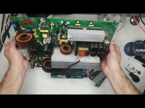 Видео: PowMr POW-HVM6 6.2M-48 6.2KW 48V Не вмикається. Ремонт . Не реагує на кнопку і мережу.