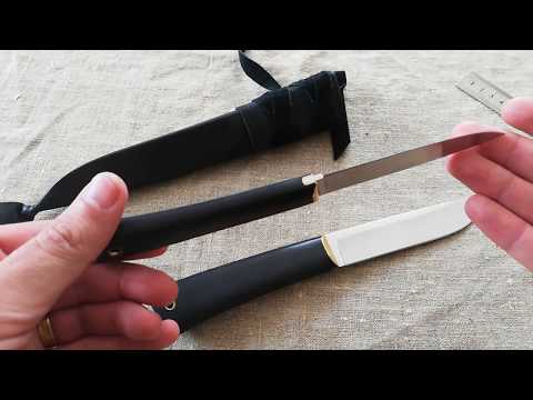 Видео: Нож (спарка) Карачаевский-Балкарский бычак
