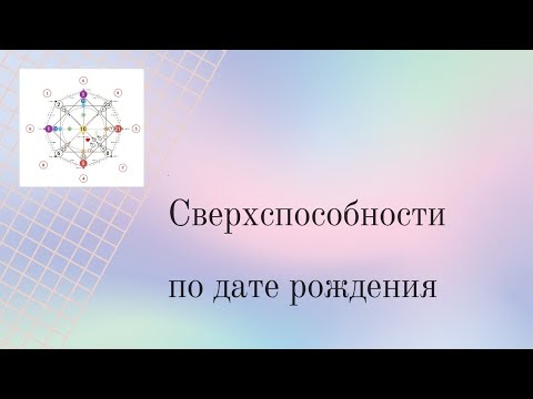 Видео: Есть ли у Вас Сверхспособности в вашей дате рождения