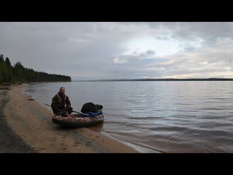 Видео: Север. Республика Карелия. Одиночный сплав по реке Волома (2 ЧАСТЬ)