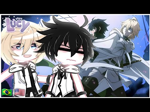 Видео: [☁️] Реакция бывших детей из приюта Хякуя || MIKAYUU || SOTE | Seraph of The End ||