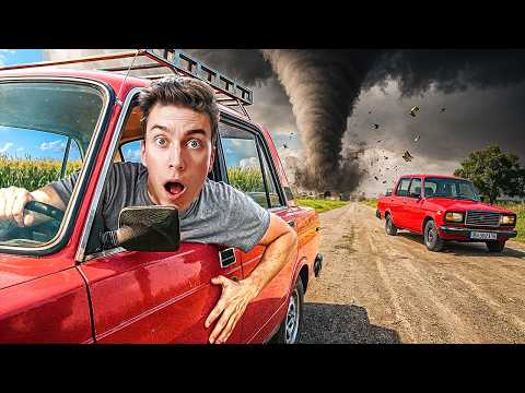 Видео: Мы Попытались СБЕЖАТЬ от МЕГА ТОРНАДО! (BeamNG.drive)