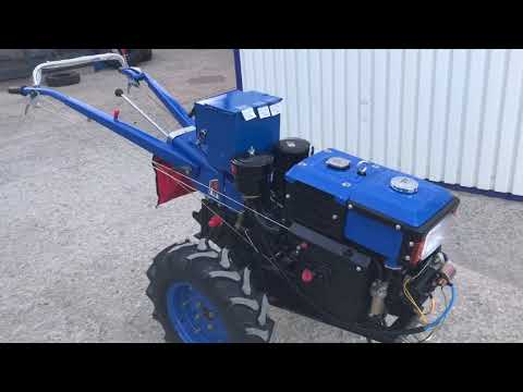 Видео: Мотоблок ЗУБР 195NE 12 лс. | Магазин ТехМаркет | Мотосалон Millennium