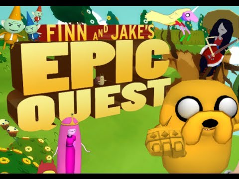 Видео: Чумачечии игры №54 Время выноса мозга! Finn and Jake Epic Quest