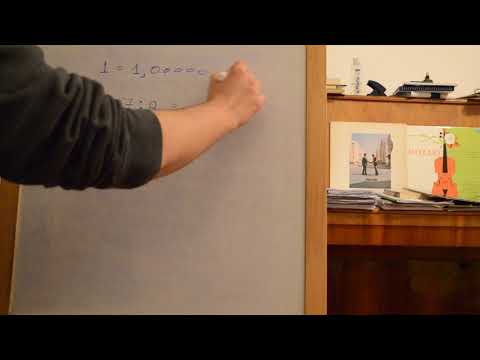 Видео: Десетични дроби - преминаване от обикновени дроби в десетични. Тема от 5 клас, част 1