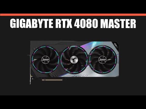 Видео: Видеокарта GIGABYTE RTX 4080 MASTER