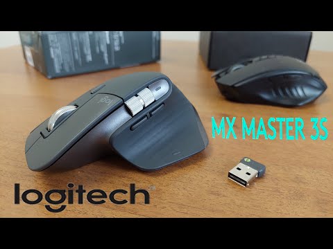 Видео: Беспроводная мышь Logitech Master MX 3S Распаковка Обзор Тест Сравнение с другими мышками