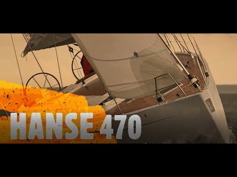 Видео: HANSE 470  2008г Vessel walkthrough  Обзор чартерной яхты